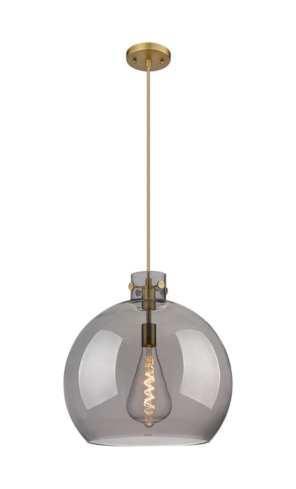 Innovations - 410-1PL-BB-G410-18SM - One Light Pendant - Newton - Brushed Brass