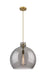 Innovations - 410-1PL-BB-G410-18SM - One Light Pendant - Newton - Brushed Brass