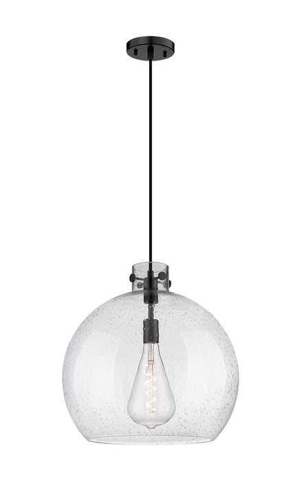 Innovations - 410-1PL-BK-G410-18SDY - One Light Pendant - Newton - Matte Black