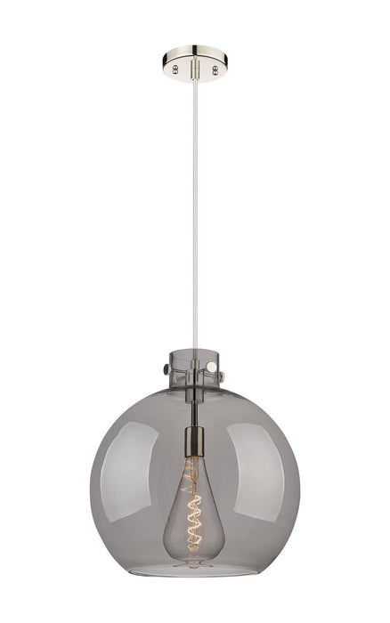 Innovations - 410-1PL-PN-G410-16SM - One Light Pendant - Newton - Polished Nickel