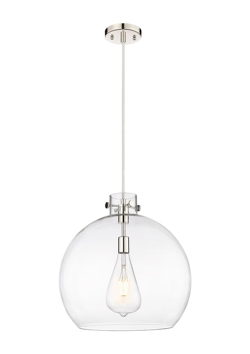 Innovations - 410-1PL-PN-G410-18CL - One Light Pendant - Newton - Polished Nickel