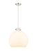 Innovations - 410-1PL-PN-G410-18WH - One Light Pendant - Newton - Polished Nickel