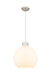 Innovations - 410-1PL-SN-G410-18WH - One Light Pendant - Newton - Brushed Satin Nickel