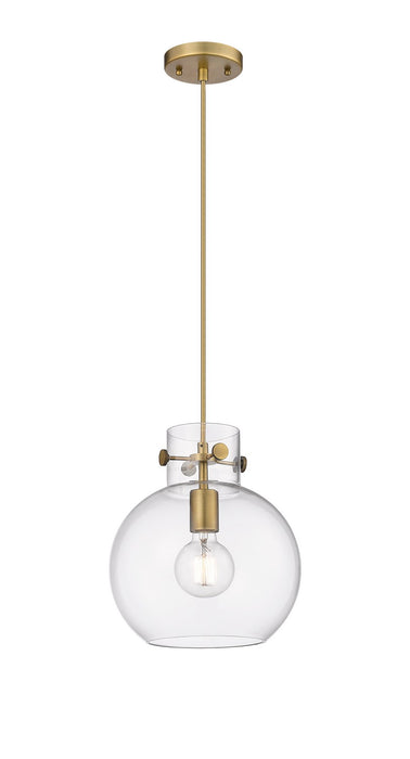 Innovations - 410-1PM-BB-G410-10CL - One Light Pendant - Downtown Urban - Brushed Brass