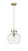 Innovations - 410-1PM-BB-G410-10CL - One Light Pendant - Downtown Urban - Brushed Brass