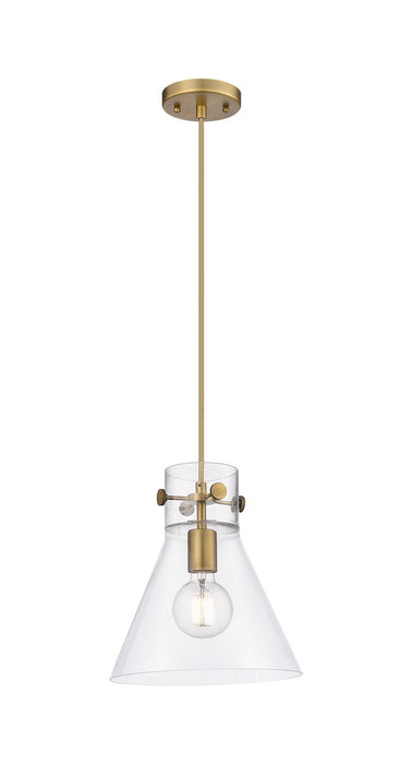 Innovations - 410-1PM-BB-G411-10CL - One Light Pendant - Downtown Urban - Brushed Brass