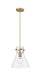 Innovations - 410-1PM-BB-G411-10CL - One Light Pendant - Downtown Urban - Brushed Brass