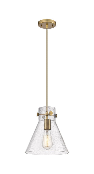 Innovations - 410-1PM-BB-G411-10SDY - One Light Pendant - Downtown Urban - Brushed Brass