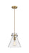 Innovations - 410-1PM-BB-G411-10SDY - One Light Pendant - Downtown Urban - Brushed Brass