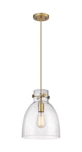 Downtown Urban One Light Pendant Brushed Brass