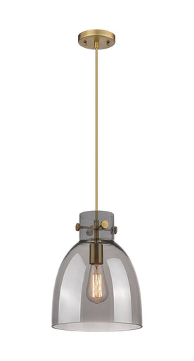 Downtown Urban One Light Pendant Brushed Brass