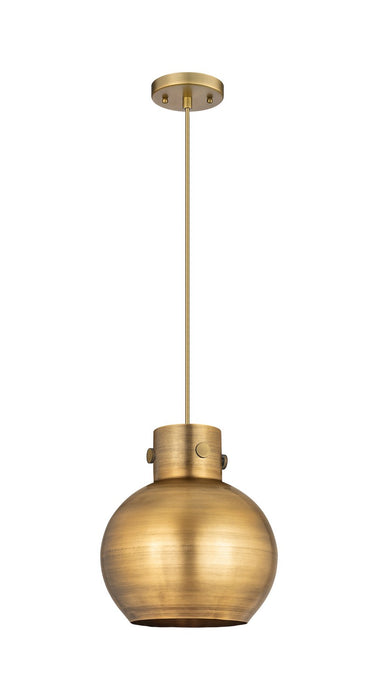 Innovations - 410-1PM-BB-M410-10BB - One Light Pendant - Downtown Urban - Brushed Brass