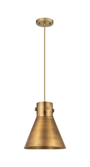 Innovations - 410-1PM-BB-M411-10BB - One Light Pendant - Downtown Urban - Brushed Brass