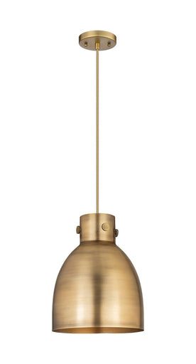 Downtown Urban One Light Pendant Brushed Brass