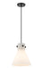 Innovations - 410-1PM-BK-G411-10WH - One Light Pendant - Downtown Urban - Matte Black