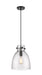 Innovations - 410-1PM-BK-G412-10SDY - One Light Pendant - Downtown Urban - Matte Black