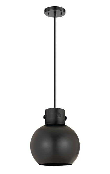 Innovations - 410-1PM-BK-M410-10BK - One Light Pendant - Downtown Urban - Matte Black