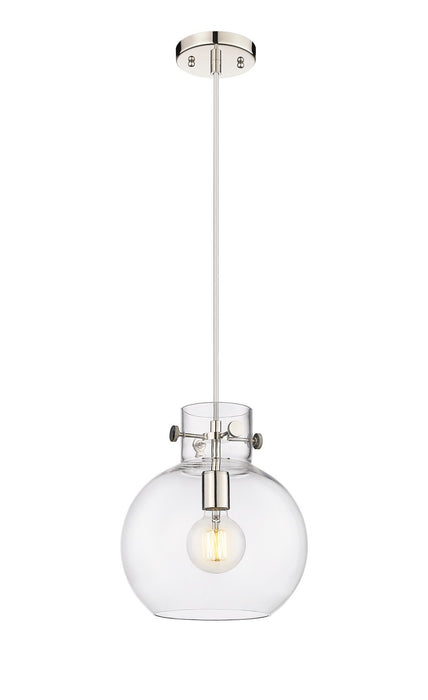 Innovations - 410-1PM-PN-G410-10CL - One Light Mini Pendant - Newton - Polished Nickel