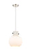 Innovations - 410-1PM-PN-G410-10WH - One Light Mini Pendant - Newton - Polished Nickel