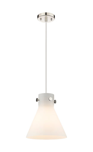 Downtown Urban One Light Pendant Polished Nickel
