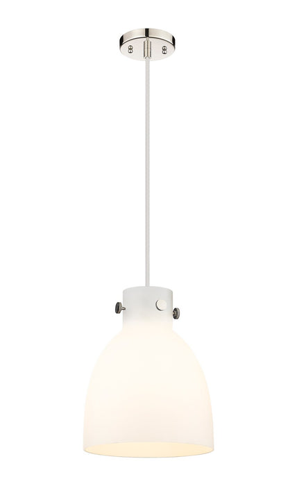 Innovations - 410-1PM-PN-G412-10WH - One Light Pendant - Downtown Urban - Polished Nickel