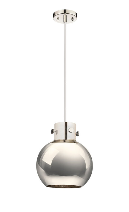 Innovations - 410-1PM-PN-M410-10PN - One Light Pendant - Downtown Urban - Polished Nickel
