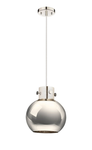 Downtown Urban One Light Pendant Polished Nickel