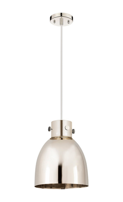 Innovations - 410-1PM-PN-M412-10PN - One Light Pendant - Downtown Urban - Polished Nickel