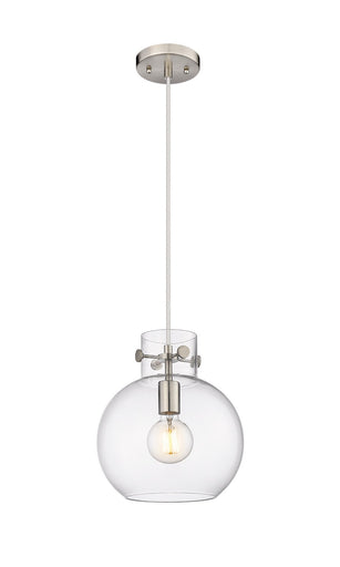 Downtown Urban One Light Pendant Satin Nickel