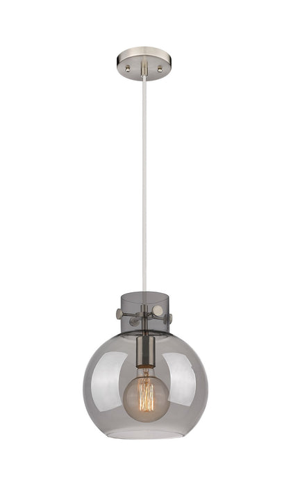 Innovations - 410-1PM-SN-G410-10SM - One Light Mini Pendant - Newton - Brushed Satin Nickel