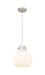 Innovations - 410-1PM-SN-G410-10WH - One Light Mini Pendant - Newton - Brushed Satin Nickel