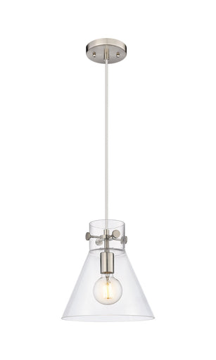 Downtown Urban One Light Pendant Satin Nickel