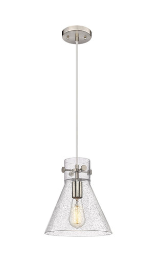 Downtown Urban One Light Pendant Satin Nickel