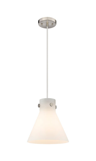 Downtown Urban One Light Pendant Satin Nickel