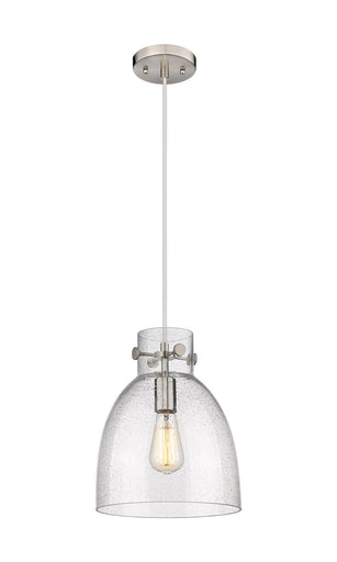 Downtown Urban One Light Pendant Satin Nickel