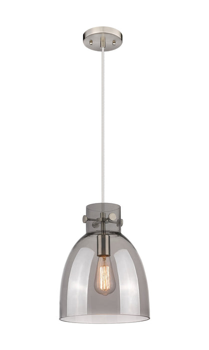 Innovations - 410-1PM-SN-G412-10SM - One Light Pendant - Downtown Urban - Satin Nickel