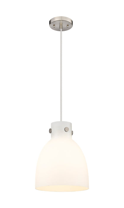 Innovations - 410-1PM-SN-G412-10WH - One Light Pendant - Downtown Urban - Satin Nickel