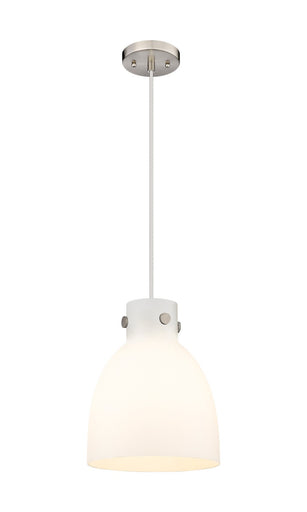 Downtown Urban One Light Pendant Satin Nickel