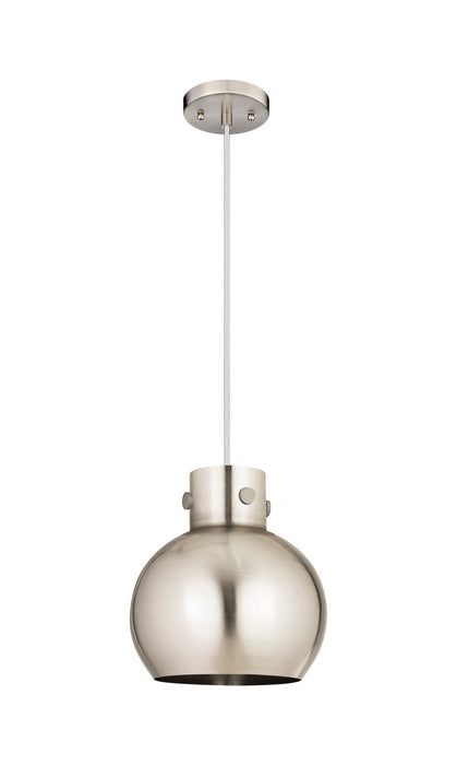 Innovations - 410-1PM-SN-M410-10SN - One Light Pendant - Downtown Urban - Satin Nickel