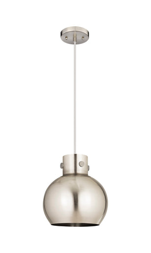 Downtown Urban One Light Pendant Satin Nickel
