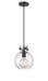 Innovations - 410-1PS-BK-G410-8SDY - One Light Mini Pendant - Newton - Matte Black