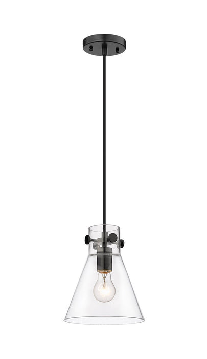 Innovations - 410-1PS-BK-G411-8CL - One Light Pendant - Downtown Urban - Matte Black