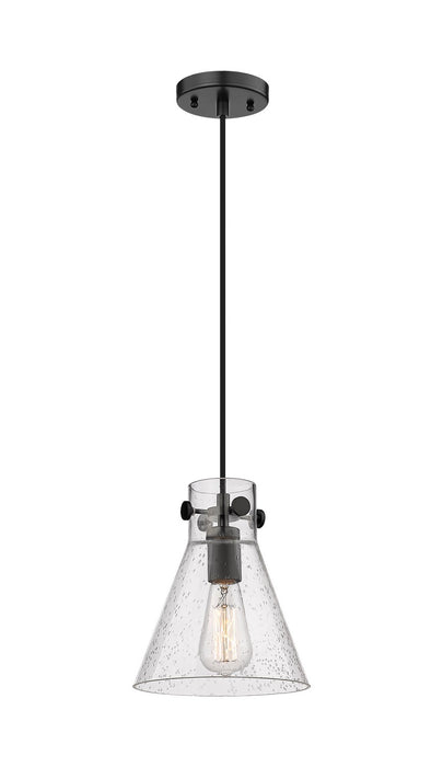 Innovations - 410-1PS-BK-G411-8SDY - One Light Pendant - Downtown Urban - Matte Black
