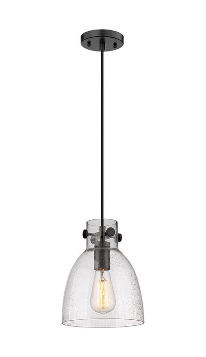 Innovations - 410-1PS-BK-G412-8SDY - One Light Pendant - Downtown Urban - Matte Black