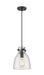 Innovations - 410-1PS-BK-G412-8SDY - One Light Pendant - Downtown Urban - Matte Black