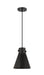 Innovations - 410-1PS-BK-M411-8BK - One Light Pendant - Downtown Urban - Matte Black