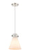 Innovations - 410-1PS-PN-G411-8WH - One Light Pendant - Downtown Urban - Polished Nickel