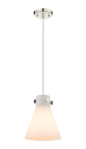 Downtown Urban One Light Pendant Polished Nickel
