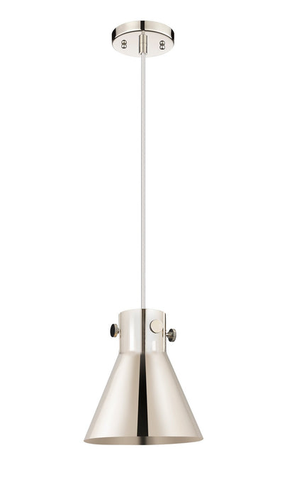 Innovations - 410-1PS-PN-M411-8PN - One Light Pendant - Downtown Urban - Polished Nickel