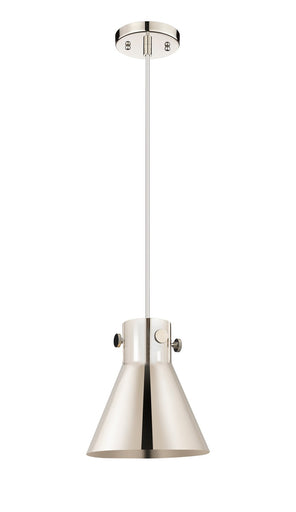 Downtown Urban One Light Pendant Polished Nickel